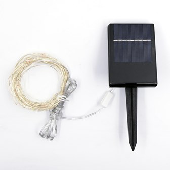 100 Micro Solar LED String Light - Multicolour
