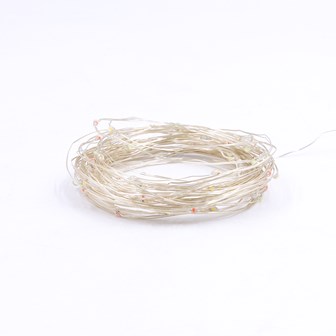 100 Micro Solar LED String Light - Multicolour