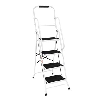 4 Step Ladder W/Safety Handles