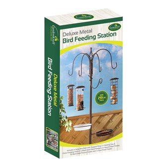 Metal Bird Feeding Station