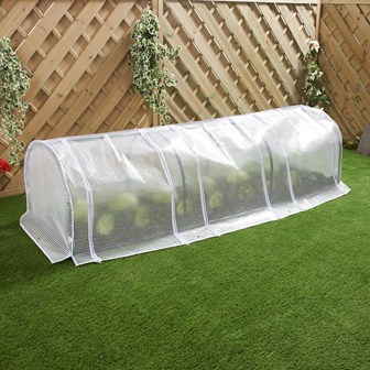 3 Section Grow Tunnel Greenhouse