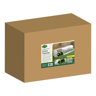 3 Section Grow Tunnel Greenhouse