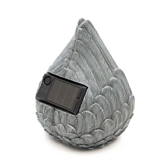 Angel Wing Heart Solar Light