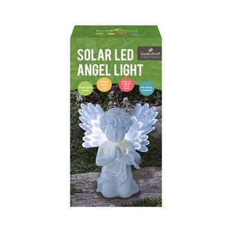 Solar LED Angel Light -  Size: 18 x 9 x 20cm