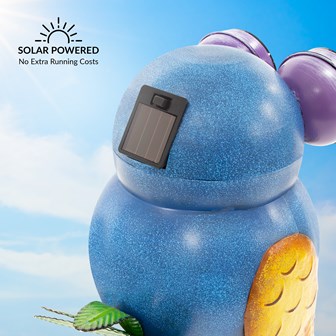 Metal - Owl Solar Light