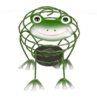 Solar Wire Frog With 62 Micro LED