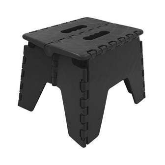 Folding Step Stool Black