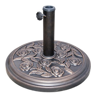 Rose Resin Parasol Base  - 9KG