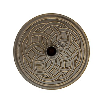 Celtic Pattern Resin Parasol Base -12KG