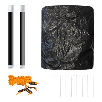 4 Man Dome Tent - Charcoal