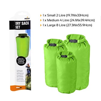 Set of 3 Dry Sacks