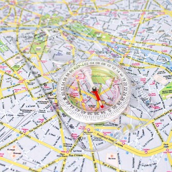 Compass with Lanyard