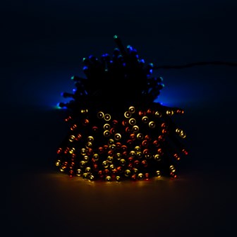 200 LED Solar String Lights - Multicolour