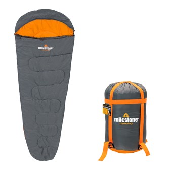 Single Mummy Sleeping Bag - 250gsm - 2 Seasons