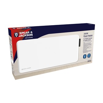 Spear & Jackson Panel Wall Heater 2000W