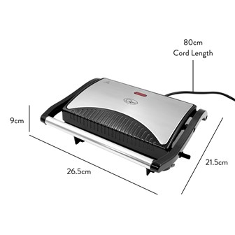 Compact Panini Press & Grill