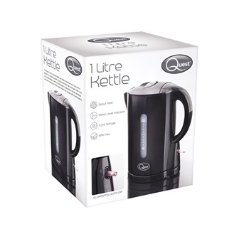 1L Jug Kettle - Black