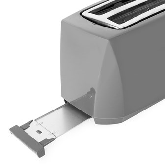 4 Slice Cool Touch Toaster - Grey