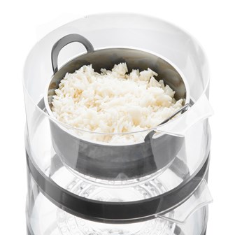 3-Layer Compact Food Steamer