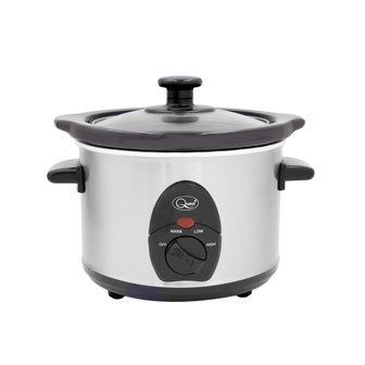 Stainless Steel 1.5 Ltr Slow Cooker - 120W