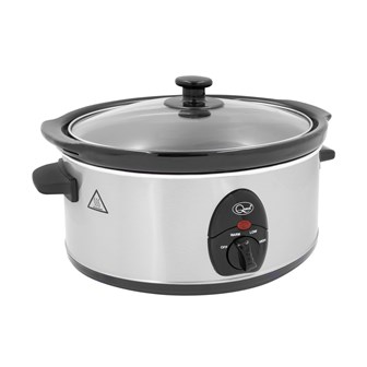Stainless Steel 3.5 Ltr Slow Cooker - 200W