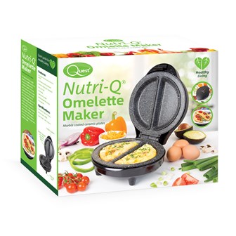 Nutri-Q Omelette Maker - Marble Effect Ceramic