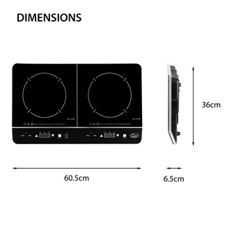 Twin Digital Induction Hob