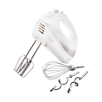 Professional Hand Mixer - White/Silver