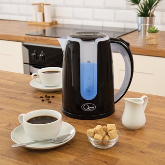 Dual LED Illuminated Kettle - 1.7Ltr Black