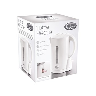 1L Jug Kettle - White