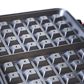 Global Gizmos Dual Waffle Maker