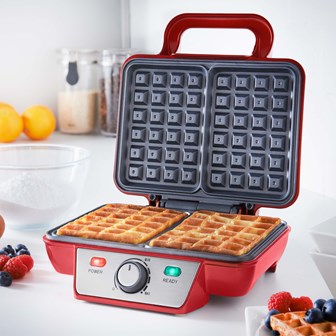 Global Gizmos Dual Waffle Maker