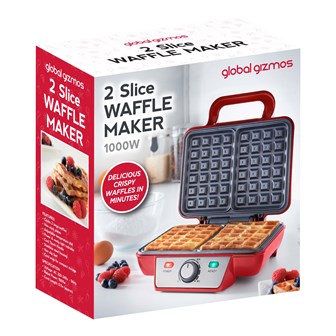 Global Gizmos Dual Waffle Maker