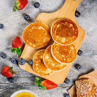 12cm Pancake Maker - Orange