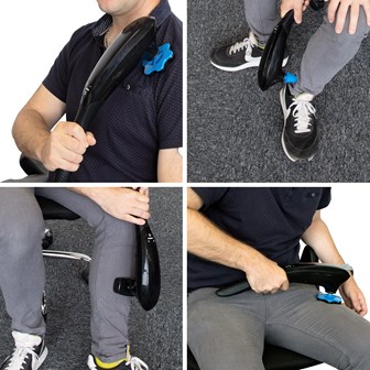 Bauer Handheld  Deep Tissue Massager - Black