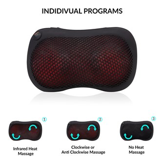 Bauer Neck and Back Massage Pillow