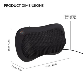 Bauer Neck and Back Massage Pillow