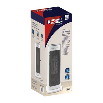 Spear & Jackson PTC Ceramic Fan Heater