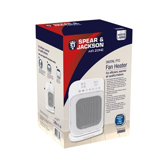 Spear + Jackson Digital PTC Digital Heater