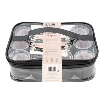 Bauer Volume & Curl -Curlers & Creaseless Clips