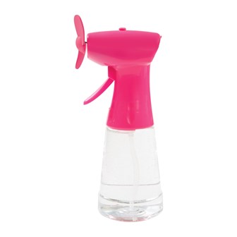 Handheld Water Mist Spray Fan - Pink
