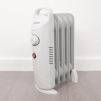 5 Fin Mini Oil Filled Radiator - 500w