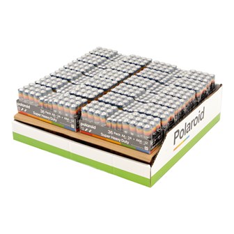 36 Mega Pk-24AA.12AAA Polaroid Heavy Duty Battery