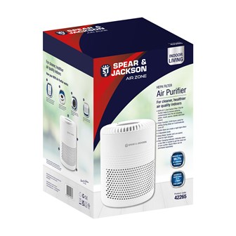 Spear & Jackson Air Purifier With Night Light