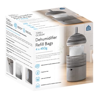 TORS + OLSSON Dehumidifier Refill Set - 4pcs 450g