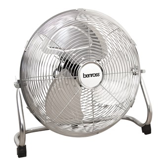14" High Velocity Chrome Fan
