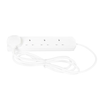 4 Way 2M Extension Lead - 13A