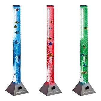 90cm Water Bubble Lamp With Fish (Brown Box)