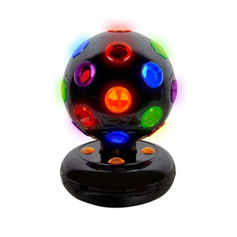 5" LED Disco Ball - Black
