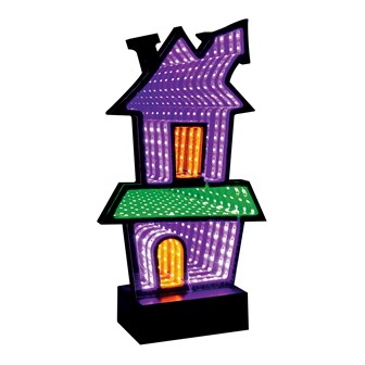 LED Infinity Spooky Halloween House